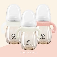 [유미젖병호환] 국내생산 베베캔 실리콘 젖병손잡이 핸들 실리콘 젖병손잡이, 실리콘젖병손잡이(아이보리), 1개
