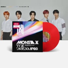 몬스타 엑스 LP Monsta X - The Dreaming Vinyl 바이닐 레드 한정반 엘피판 + 포스터 포함 - 몬스타엑스lp