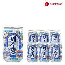 롯데칠성 숙취해소 깨수깡 160ml x 6개 깨수깡캔 숙취해소음료 캔음료, 상세페이지 참조, 상세페이지 참조, 상세페이지 참조