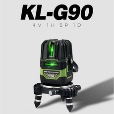 코이스 8배밝기 그린 레이져레벨기 KL-G90/밝기조절기능 수평기,