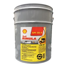 쉘 리무라 R4 L 15W40 20리터 API-CK 중대형 디젤 엔진오일, 1개, 20L