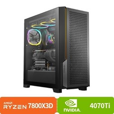 [컴퓨존] 조립PC 아이웍스OC-9021 (7800X3D/AMD B650/4070TiS/1TB NVMe SSD) - 7800x3d