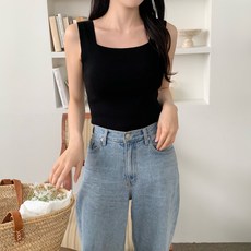(국내생산) 씨엘로 앞뒤착용 여성나시스퀘어넥 브이넥 민소매 베이직 쿨니트 나시 부유방커버 국내생산) 씨엘로 앞뒤착용 여성나시스퀘어넥 브이넥 민소매 베이직 쿨니트 나시 부유방커버