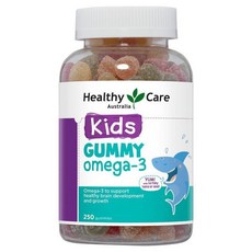 호주 헬시케어 Healthy Care Gummy Omega 3 어린이 오메가3 구미 츄어블, 6개, 250정
