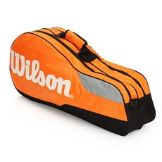 Wilson 테니스백 멀티 숄더 테니스 백팩 가방 0318, 오렌지