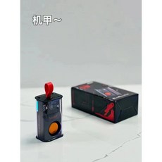 무선 블루투스 스피커 미니 스틸 투명한 기계 갑옷 바람 휴대용 소형 야외, Black