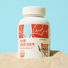 리브펫 신장과요로계 고양이 강아지 방광 신장 영양제 80g, 1통