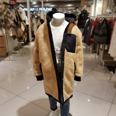 닉스키즈(부천점 ) "초대박세일 70% 겨울 롱점퍼 " 남여공용) 양면후드 롱점퍼(패딩)