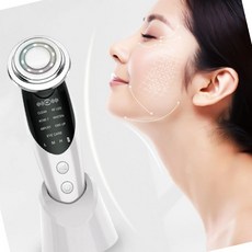 새롬픽 갈바닉 고주파 LED 얼굴 마사지기 피지 각질 노폐물 제거 리프팅 스킨 케어, 상세페이지 참조, 상세페이지 참조