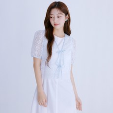 로엠 자수 레이스 블라우스(2colors)_RMBLE37RT1 NC충장점 - 로엠블라우스