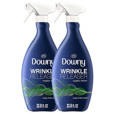 Downy Wrinkle Releaser Plus 다우니 뿌리는 다리미풀 옷구김 주름 방지 링클 릴리저 스프레이 500ml X2, 1개