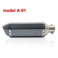 해외 Alconstar- 51mm 범용 오토바이 AK 요시무라 배기 머플러 파이프 탈출 모토 CBR125 CB400 TMAX530 GS, model B-05_CHINA, model B-05_CHINA, 상세 설명 참조8