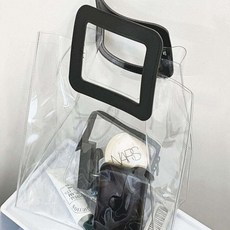 늘WAYS 투명 PVC 토트백 해변가방 물놀이가방