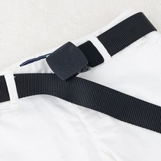 블랙 청바지허리띠 플라스틱버클벨트 나일론 가벼운