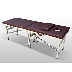  blaanc 접이식 마사지 베드 안마 미용 경락 반영구 도수치료 타투샵 교정 한의원 피부과, 브라운 다리8개 