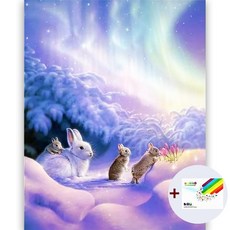 토끼보석십자수