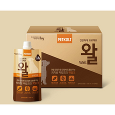 (hy)저지방 락토프리 펫쿠르트 건강하개 프로젝트 왈100g 15개, 100ml