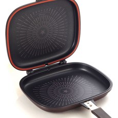 해피콜 다용도 초코펄 양면팬 기름받이 사이즈 가로 29 x 세로 44.5 x 높이 5.5cm FDA 승인 코스트코 정품