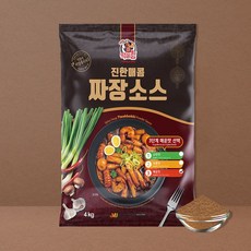 떡불킹 짜장 떡볶이 분말 소스 2단계 보통맛, 4kg, 1개