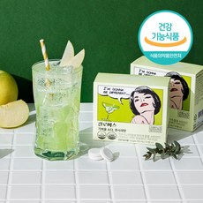 칼로비스 가벼울소다 풋사과맛 1box (15일분) 가르시니아 6중 기능성 발포비타민, 1개