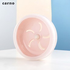 카르노코리아 파스텔 사일런트 햄스터 휠 쳇바퀴 단품 17.5CM, 핑크, 1개