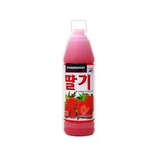 청솔 딸기원액, 835ml, 1개