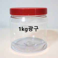 에스디상사 젓갈통 1kg 광구용기 배송비x 된장통 고추장통 페트병 페트용기