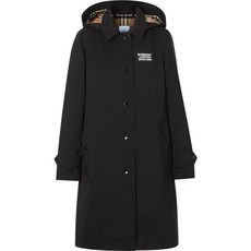 20SS 버버리 로고 후드 트랜치 20SS8022731BLACK