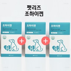  [펫리즈] 조하이젠 강아지 종합영양제 60g, 3개 