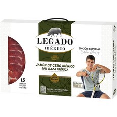 스페인 레가도 이베리코 하몽 50g 15개팩 CARLOS ALCARAZ 스페셜 에디션, 15