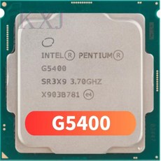 중고 인텔 펜티엄 G5400 듀얼 코어 쿼드 스레드 CPU 프로세서 4M LGA 1151 3.7GHz - g5400