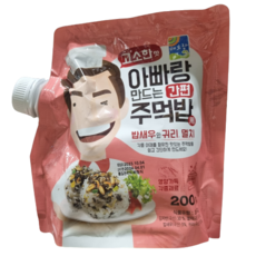 [트레이더스] 아빠랑만드는 간편 주먹밥 200g 고소한맛 후리가케 김가루, 1개