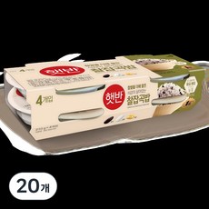 햇반 찰잡곡밥, 210g, 20개