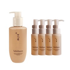 설화수 순행 클렌징폼 200ml+50mlX4개+파인듀 블랙면봉 200p, 1개