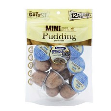 더캣츠 미니푸딩 1박스 [300g(25gX12pcs)X6개], 참치와 연어, 300g, 1개
