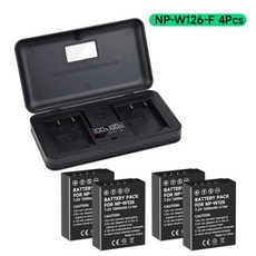 PALO 카메라 배터리 및 보관함 LCD 듀얼 충전기 후지필름 후지 X-Pro1 XPro1 X PRO1 X-T1 XT1 HS30EXR N