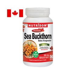 뉴트리돔 씨벅톤 스페인산 120정 캐나다직구 비타민나무 열매 sea buckthorn