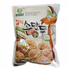 엄지 김치손만두 1.2kg, 1200g, 1개