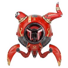 Gravastar Bluetooth 스피커 Mars Pro Bass Boost 15H Playtime 스테레오 사운드 뮤직 박스 휴대용 무선 파티 스피커(노란색), Red