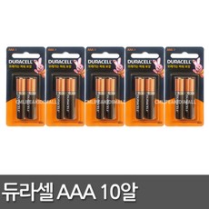 듀라셀 건전지 AAA 2입 카드형, 2개입, 5개