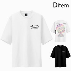 슈프림 [Supreme] M~5XL 오버핏 반팔티 남녀공용 5부 티셔츠_브루클린 (빅사이즈)