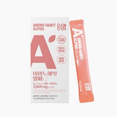 아미노해빗알파 식물성 필수 아미노산 EAALPHA 5.5g x 14포, 1세트, 14회분