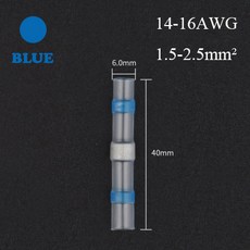 SST 열 수축 튜브 솔더 링 와이어 커넥터 5/10/30/50PCS Awg22-18 버트 부싱 전기 스플 라이스 터미널, 04 04 SST-S31, 03 03 30 PCS, 04 SST-S31_03 30 PCS