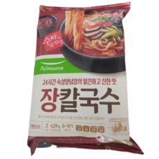 얇은칼국수면