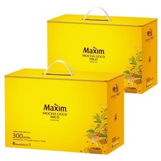 맥심 모카골드 선물세트 1200T (300Tx4BOX), 300개입, 4개, 12g