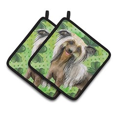 BB9833PTHD 중국 볏 성 패트릭의 Pot Holders 7.5hx7.5W 다색, 본상품, 본상품