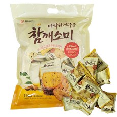 바삭하게 구운 참깨소미 크래커 540g, 1개