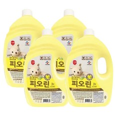 이츠웰 피오린 섬유유연제 후리지아향 3Lx4개