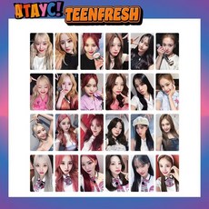 [국내배송] [예약판매] 스테이씨 틴프레쉬 플랫폼 STAYC 미니3집 TEENFRESH 포토카드 시은 수민 윤 24장