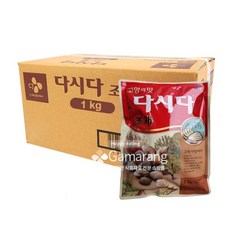 CJ 백설 조개 다시다 1kg x 10개 (1박스)